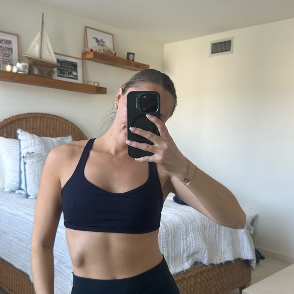 Navy Lululemon Sports Bra